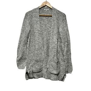 Madewell X Marled Bradley Long Sleeve Cardigan Sweater Gray Size M